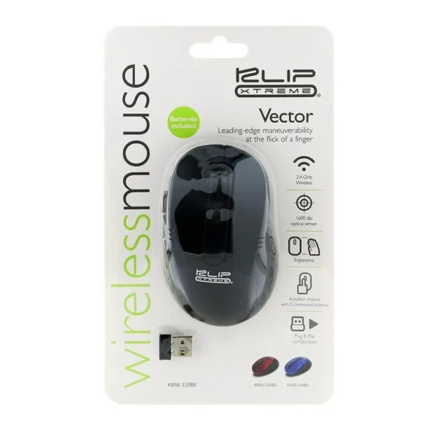 Mouse inalámbrico Klip Xtreme